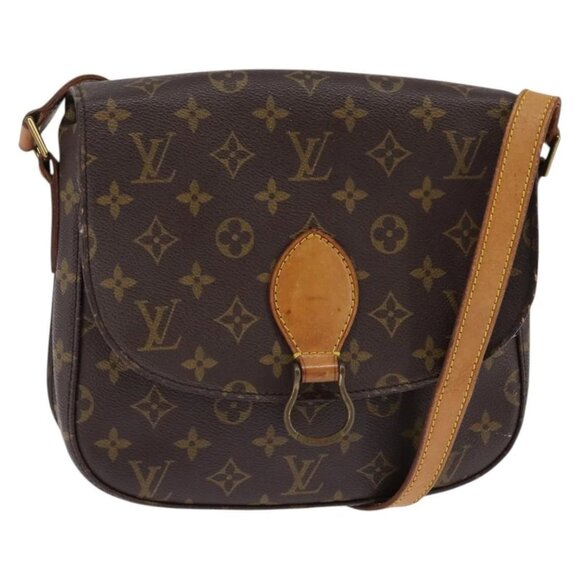 LOUIS VUITTON Monogram Saint Cloud GM Shoulder Bag M51242 LV Auth 147693 - Picture 2 of 16